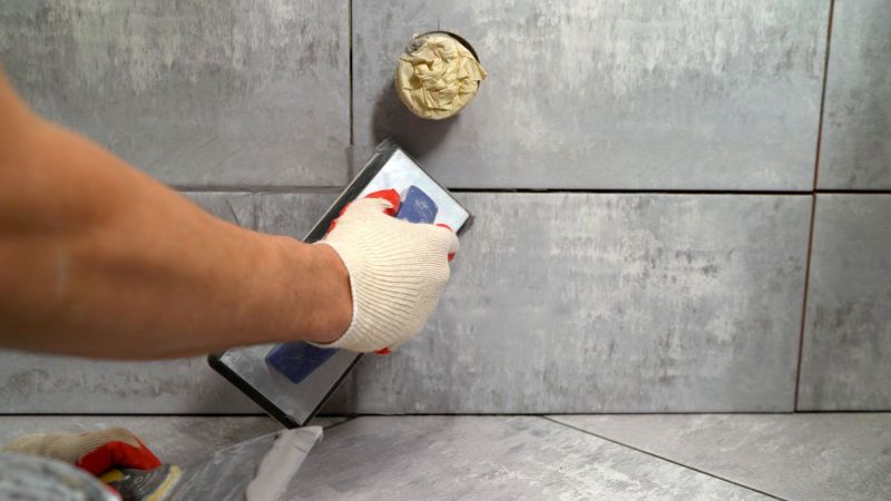 Grout Crack Repair
